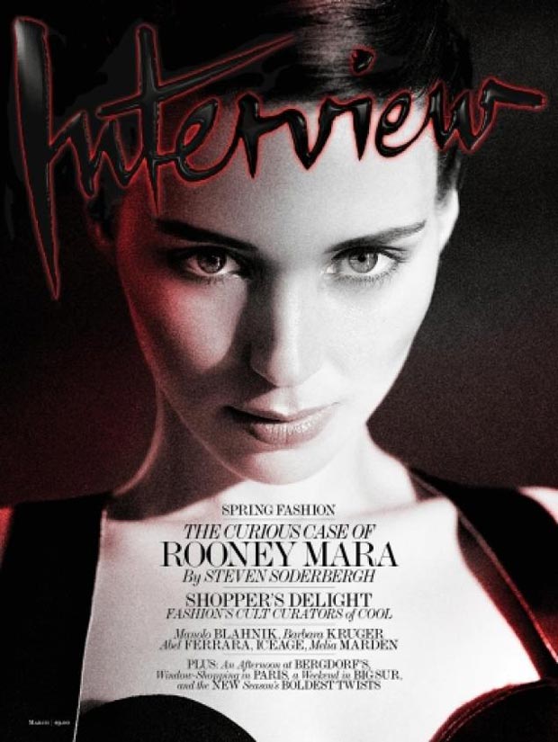 Rooney Mara Side Effects Interview March 2013 cover