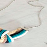 rope knotted necklace missimiss
