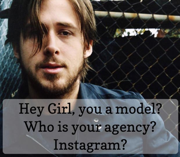 Ryan Gosling Hey Girl model