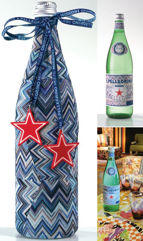 S. Pellegrino By Missoni Limited Edition Bottles