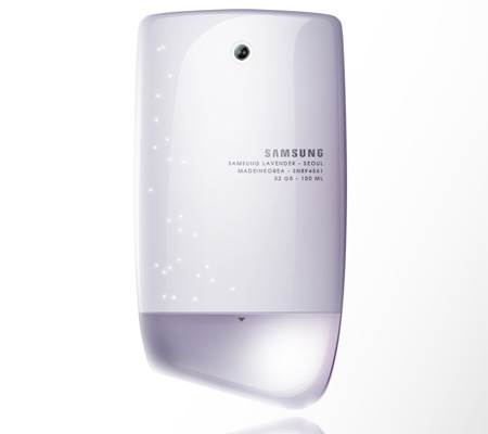 Samsung Lavender perfumed mobile phone concept 2