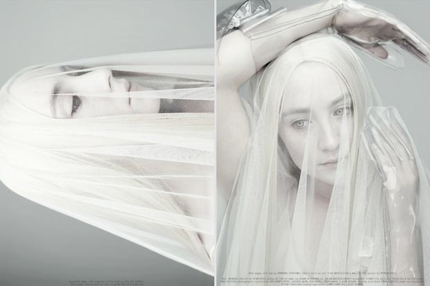 Saoirse Ronan by Rankin Dazed and Confused April 2013