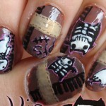 scary Halloween nails