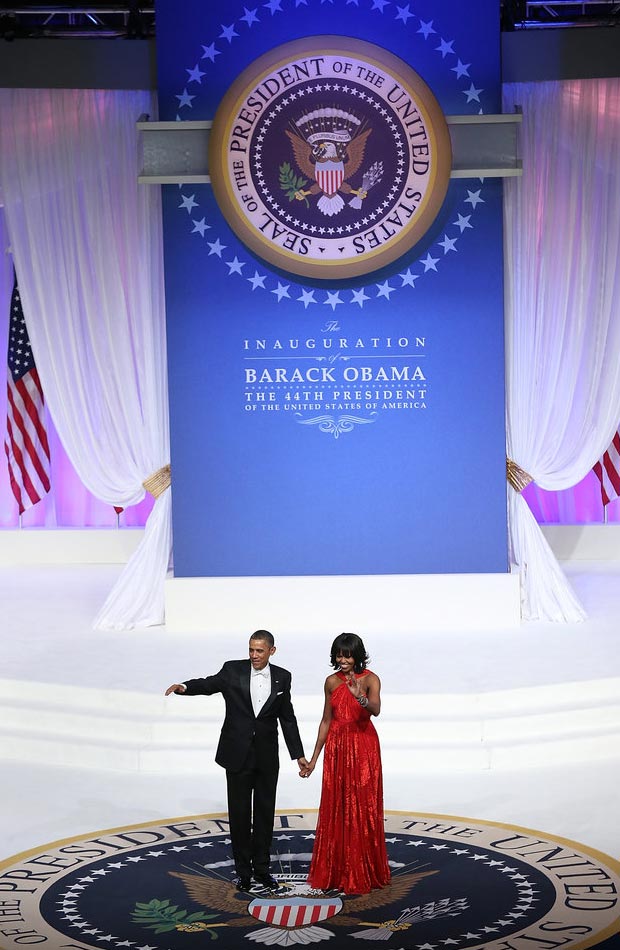 Second Inauguration Ball The President and The First Lady