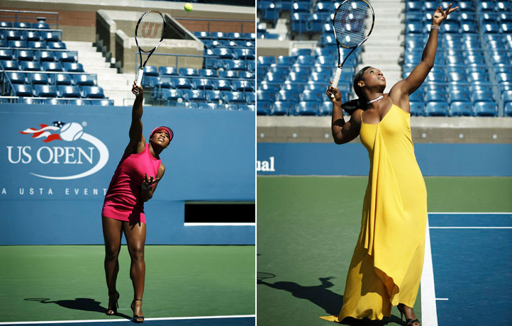 Serena and Venus Williams Tennis Fashion Match 2