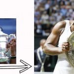 Serena Williams first Grand Slam tournament trophy last 1999 2015
