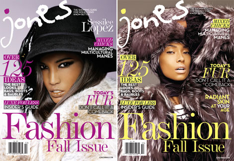 Sessilee Lopez Anais Mali Jones Fall Fashion covers