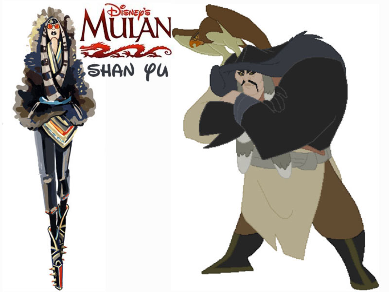 Shan Yu fashion update Disney Villains Mulan