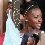 short hairstyle inspiration Lupita Nyongo Oscars