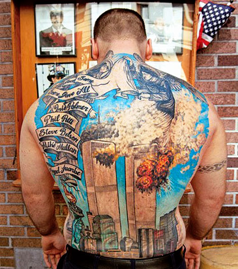 significant ink The Man with the 9 11 Tattoo