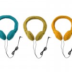 Simple crocheted headphones