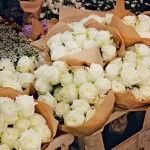 simple romantic wedding bouquets Kate Moss wedding