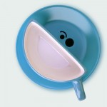 Smile cup by Psyho blue
