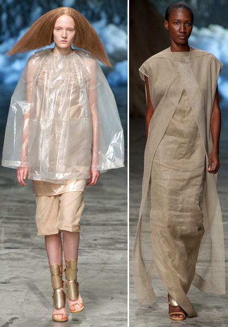 soft layers for summer 2013 Rick Owens