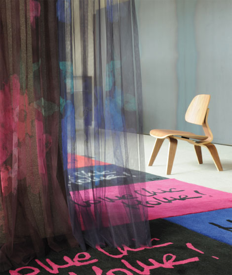 Sonia Rykiel Maison curtains rugs