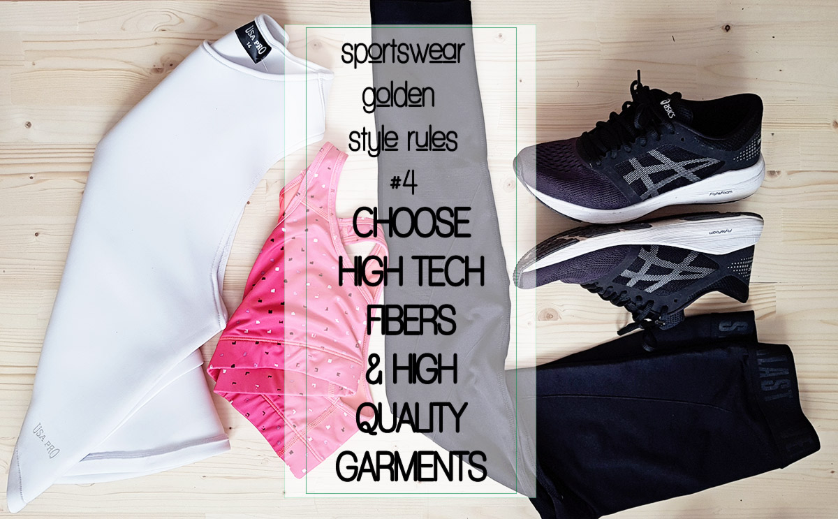sportswear style rules high tech fibers