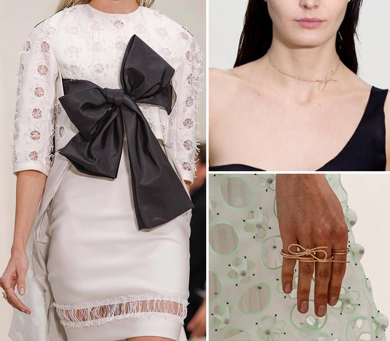 Spring 2014 Couture bows Dior