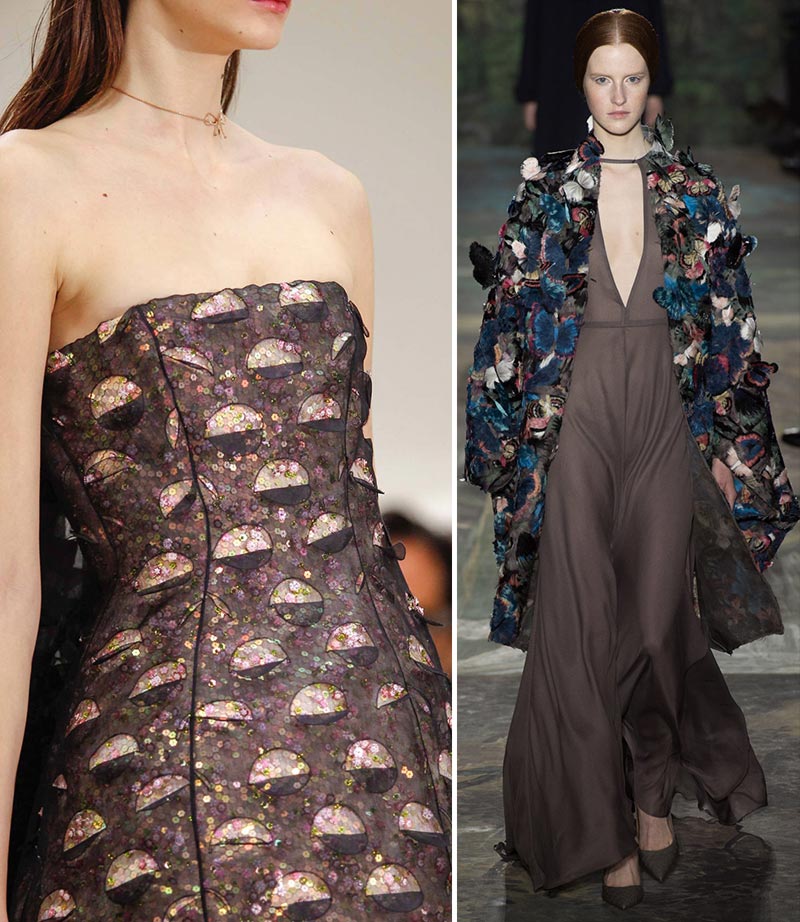 Spring 2014 Couture flowers Dior Valentino