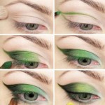 spring makeup inspiration green eyes