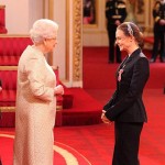 Stella McCartney receives OBE from The Queen March 26