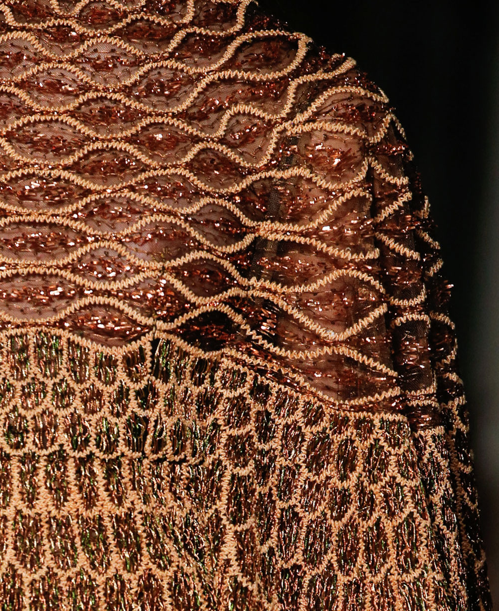 stitching sequins Valentino Spring 2016 Couture
