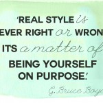 style fashion quotes what real style is