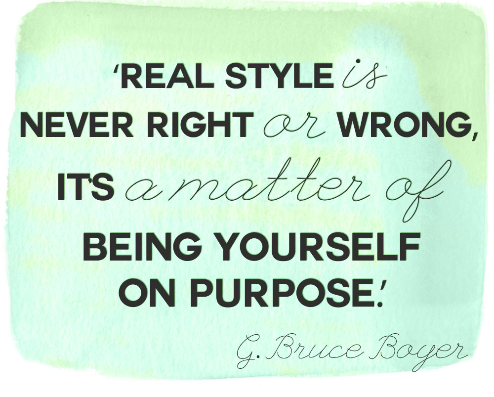 style fashion quotes what real style is