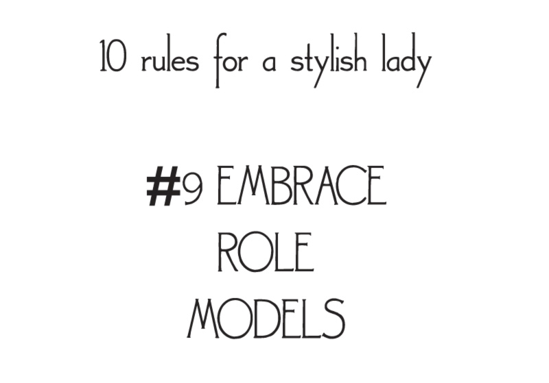style rules for a stylish lady embrace models