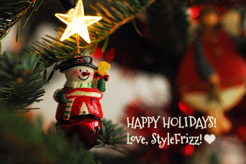Happy Holidays From StyleFrizz!