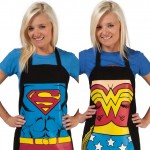 superheroes apron