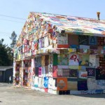 Syracuse Gas Station Covered with fabric side