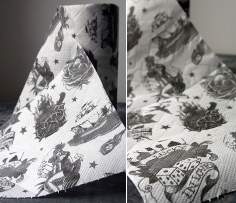 Tattooed Kitchen Roll. How About It