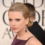 Taylor Swift hair makeup 2013 Golden globes
