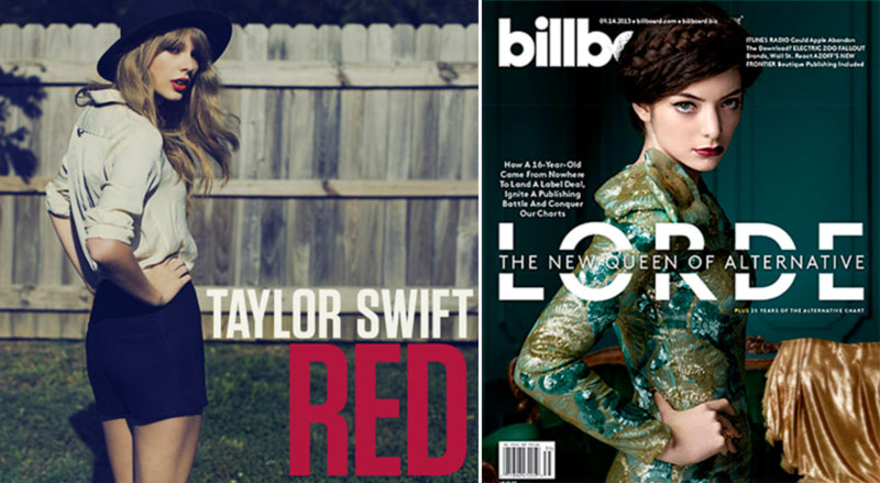 Taylor Swift Lorde similarities