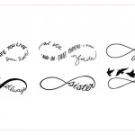 temporary tattoos infinity symbol