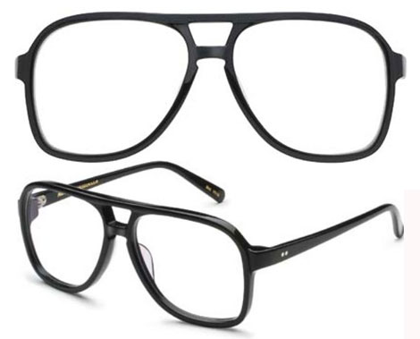 Terry Richardson frames Moscot The Terry black