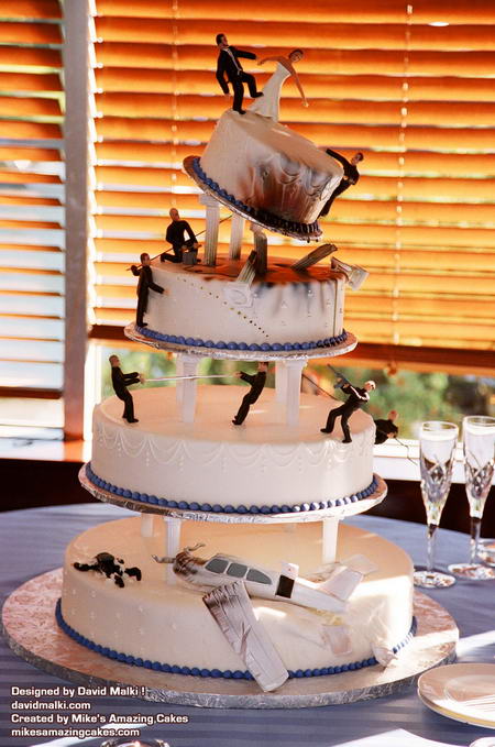 The Bond Wedding Cake