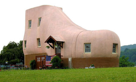 The Haines Shoe House from Pennsylvania
