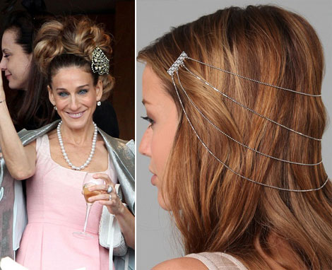 the new must have hairpiece hair necklaces