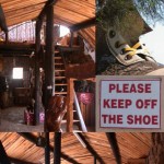 The Interior of The Shoe House from Mpumalanga, South Africa