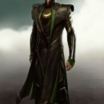 the suit worn by Tom Hiddleston as Loki suit in The Avengers