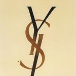 the YSL Monogram typeface designed by Cassandre