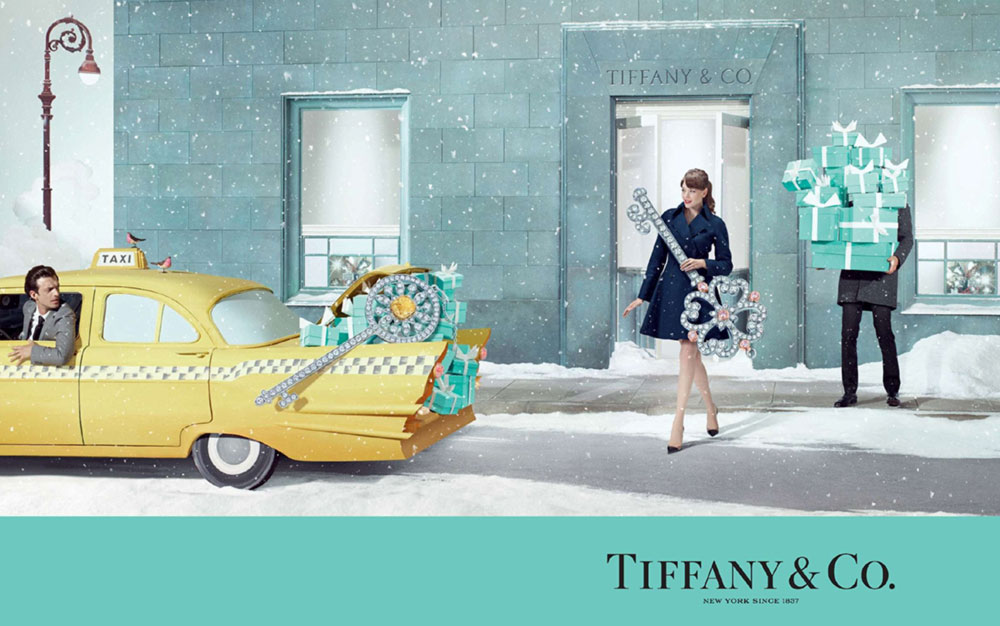 Tiffany Co Holidays 2014 ad campaign