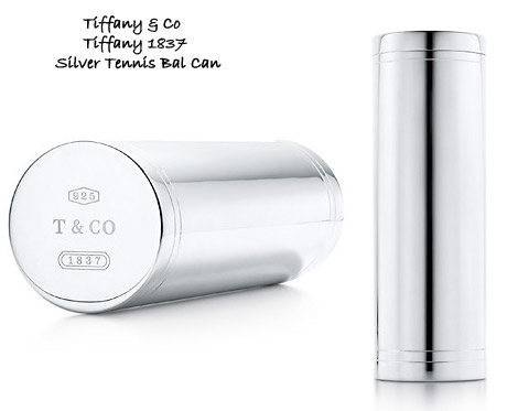 Tiffany Co Tiffany 1837 silver tennis can