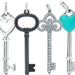 Tiffany Diamond pendant Keys