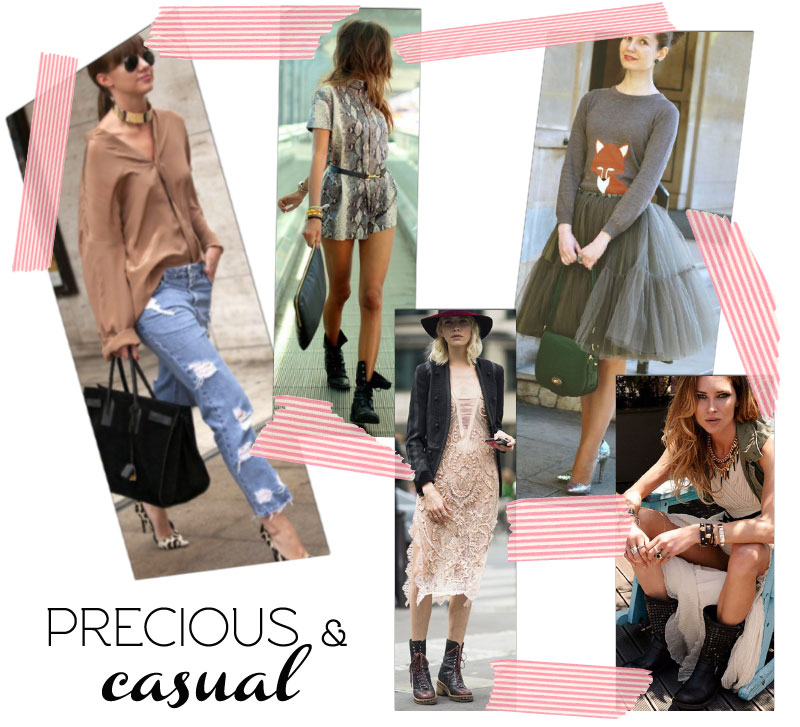 tips for personal style mixing precious casual