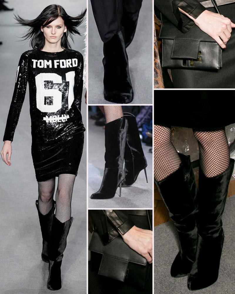 Tom Ford boots bags Fall 2014 collection