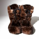 Tom Ford Fur Boots Collection brown