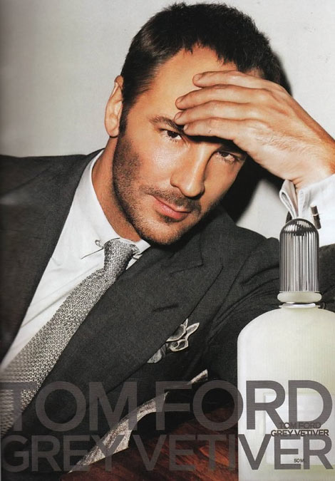 Tom Ford For Tom Ford Grey Vetiver Fragrance Ad Campaign