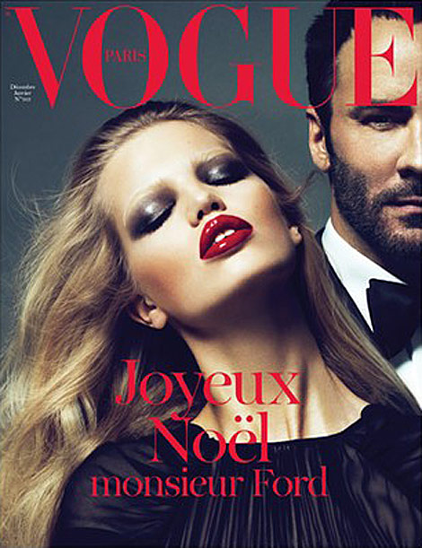 Tom Ford’s Vogue Paris December 2010 January 2011
